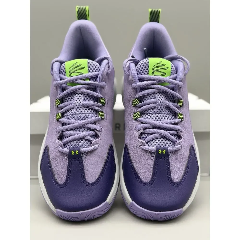 Under Armour Curry 3Z 25 SDE 5Y Women’s Sz 6.5 Purple Basketball 6001882-538